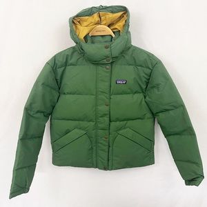 NWT Patagonia women’s Downdraft jacket. Color Sublime Green